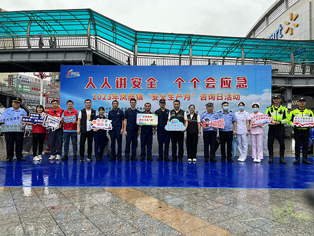 亲闻、亲见、亲历 凤岗镇举行&ldquo;亲民&rdquo;安全宣传咨询日活动